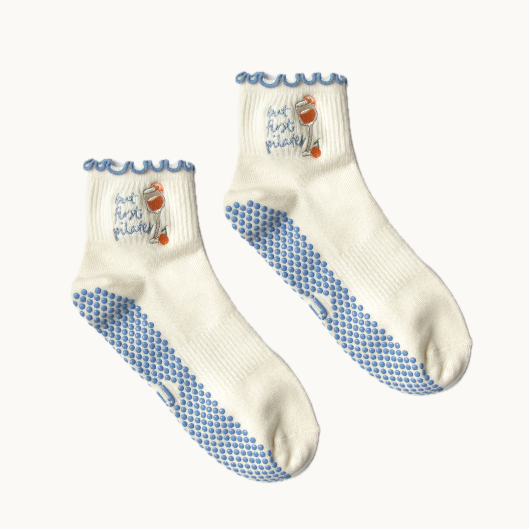 Aperol Spritz & Pilates Grip Socks image 2