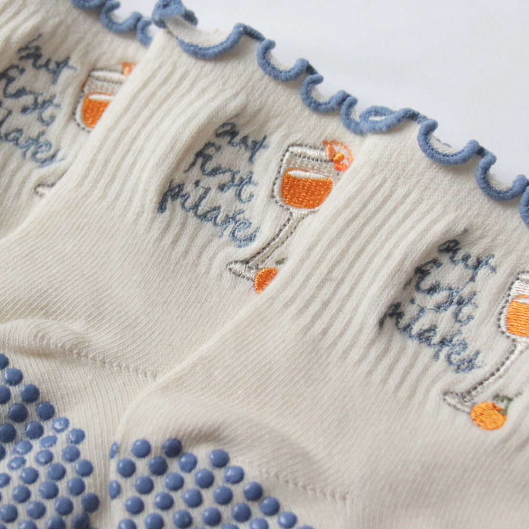 Aperol Spritz & Pilates Grip Socks image 1