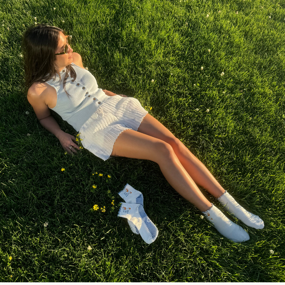 Aperol Spritz & Pilates Grip Socks image 4