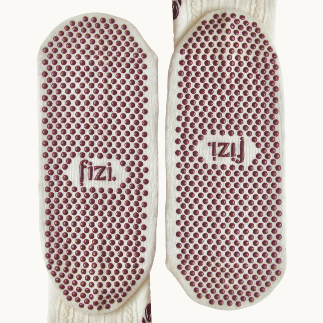 Cherry On Top Grip Socks image 3